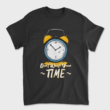 Alarm Clock Time, Tricou Barbati (Unisex)