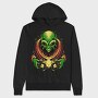 Alien Grin, Hanorac Oversize Barbati (Unisex)