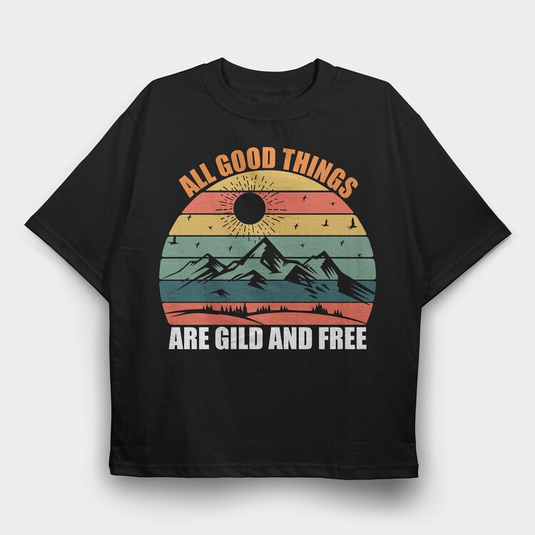 All Good Things, Tricou Oversize Barbati (Unisex)