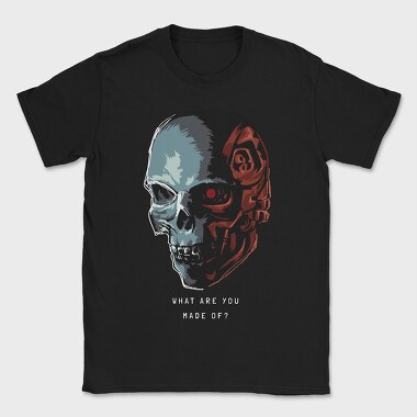 Cyberpunk Skull, Tricou Barbati (Unisex)