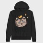 This Coffee Is Purrrfect, Hanorac Oversize Barbati (Unisex)