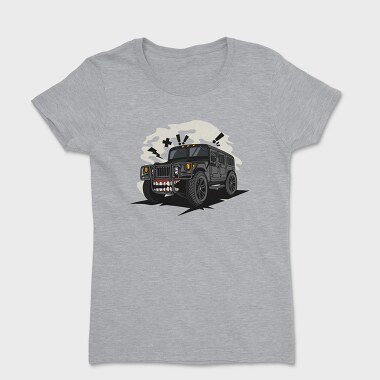 Angry Hummer Teeth, Tricou Femei