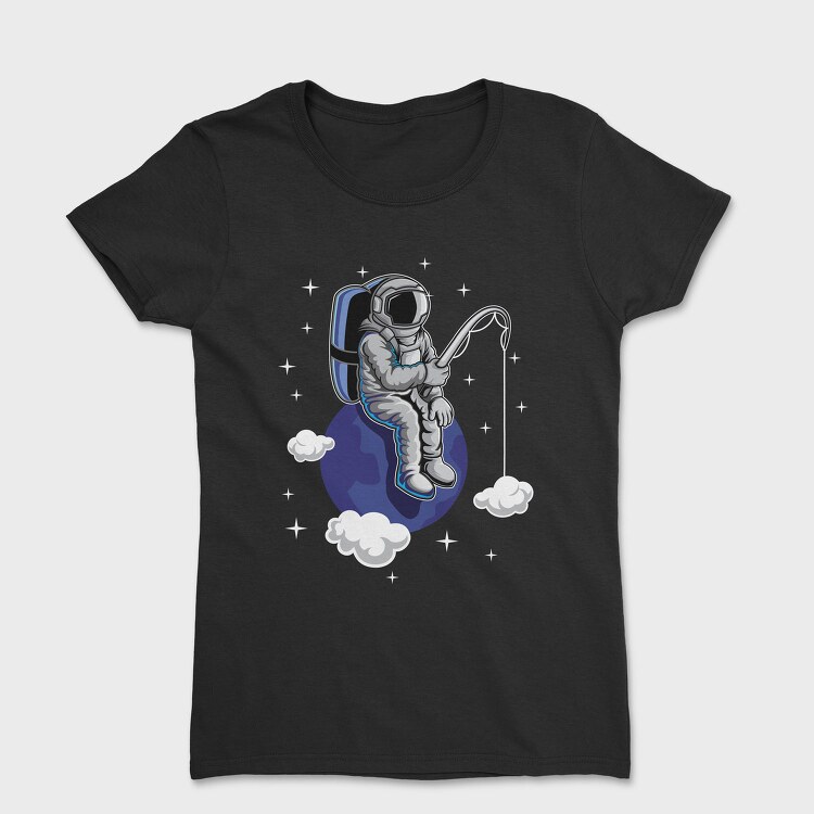 Astronaut Cloud Catcher, Tricou Femei
