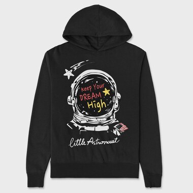 Astronaut Dream High, Hanorac Oversize Barbati (Unisex)