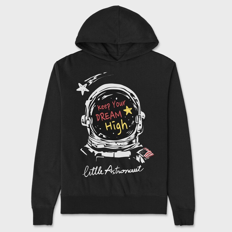 Astronaut Dream High, Hanorac Oversize Barbati (Unisex)