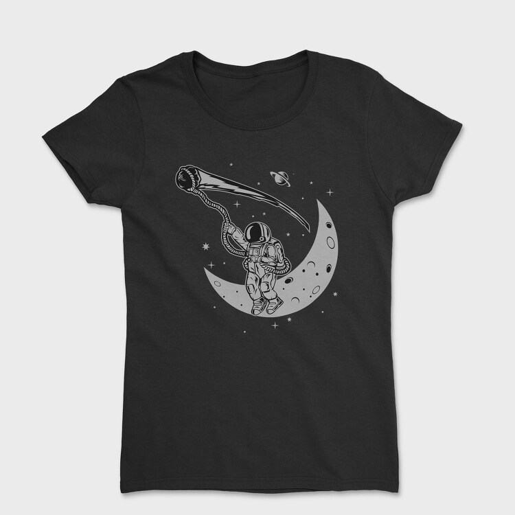 Astronaut Moon Climb, Tricou Femei