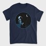 Astronaut Moon Night, Tricou Barbati (Unisex)