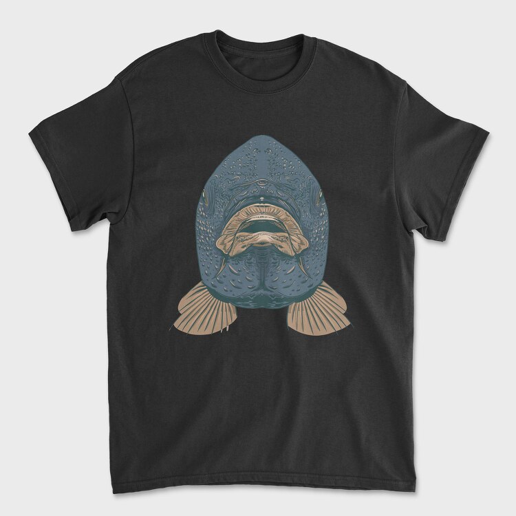 Fish Facecarp, Tricou Barbati (Unisex)