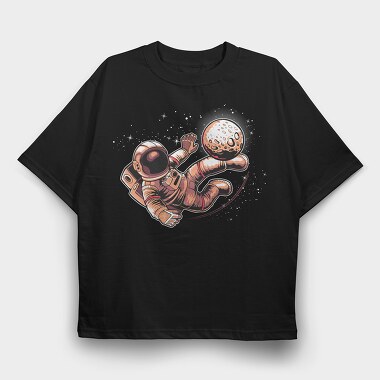 Astronaut Moon Stroll, Tricou Oversize Barbati (Unisex)