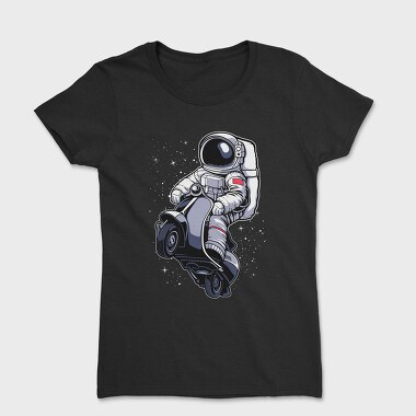 Astronaut Scooter Rider, Tricou Femei