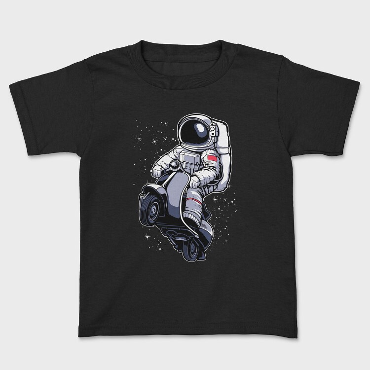 Astronaut Scooter Rider, Tricou Copii