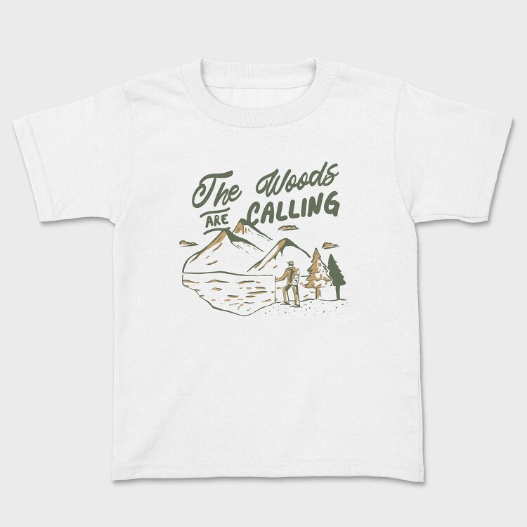 The Woods Are Calling, Tricou Copii