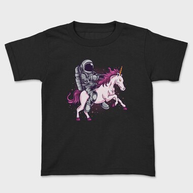 Astronaut Unicorn Space Ride, Tricou Copii
