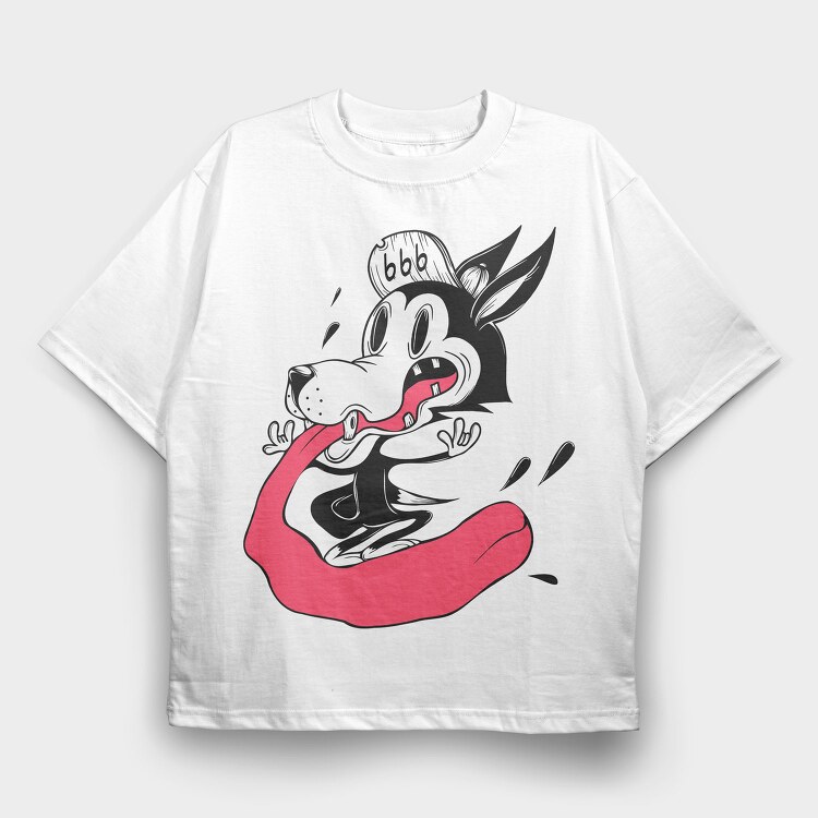 Bark Bbb Barking, Tricou Oversize Barbati (Unisex)