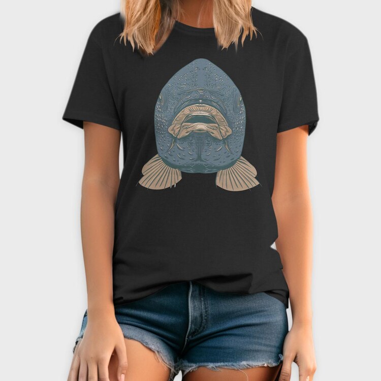 Fish Facecarp, Tricou Barbati (Unisex)