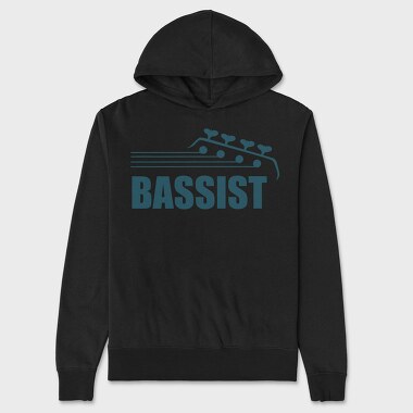 Bassists Tune, Hanorac Oversize Barbati (Unisex)