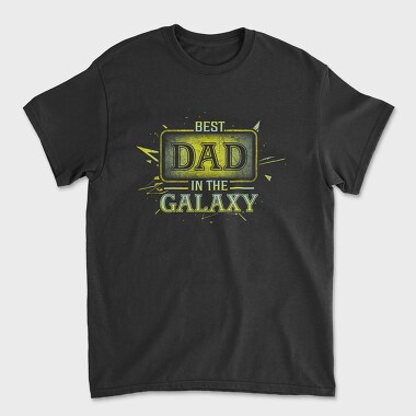 Best Dad Galaxy, Tricou Barbati (Unisex)