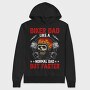 Biker Dad Faster, Hanorac Oversize Barbati (Unisex)