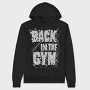 Black Gym Grind, Hanorac Oversize Barbati (Unisex)