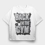 Black Gym Grind, Tricou Oversize Barbati (Unisex)