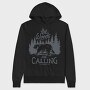 The Woods Are Calling Bear, Hanorac Oversize Barbati (Unisex)