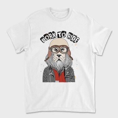 Born To Ride, Tricou Barbati (Unisex)