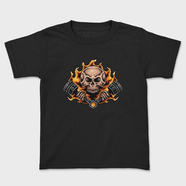 Burning Skull Pistons, Tricou Copii