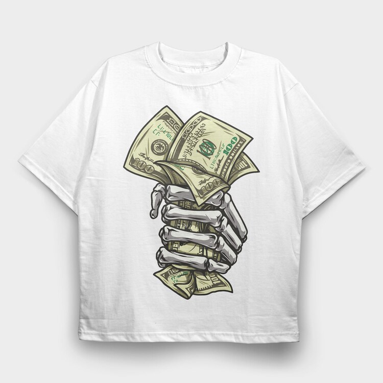 Cash Grip, Tricou Oversize Barbati (Unisex)