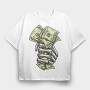 Cash Grip, Tricou Oversize Barbati (Unisex)