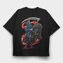 Grim Reapers Retribution, Tricou Oversize Barbati (Unisex)