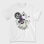 Halloween Ghostly Witch, Tricou Barbati (Unisex)