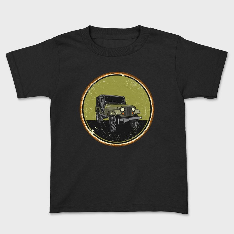 Jeep Adventure Emblem, Tricou Copii