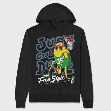 Just Cool Dog, Hanorac Oversize Barbati (Unisex)