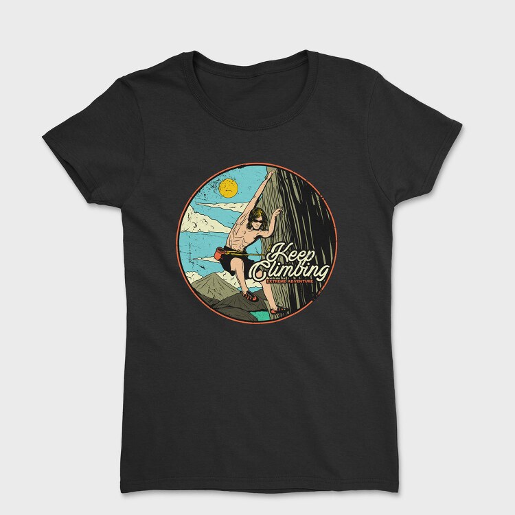 Keep Climbing Adventure, Tricou Femei
