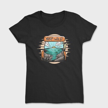 Keep Wild Ocean, Tricou Femei