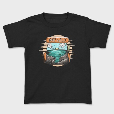 Keep Wild Ocean, Tricou Copii
