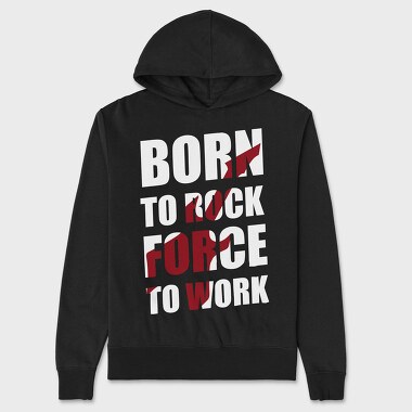 Rowdy Rowdy Rowdy, Hanorac Oversize Barbati (Unisex)