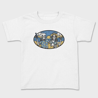 Skeletons Beach Party, Tricou Copii