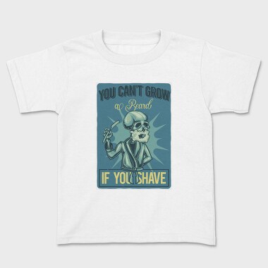 Skull Beard Shave, Tricou Copii