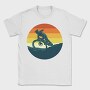 Dirt Bike Sunset, Tricou Barbati (Unisex)