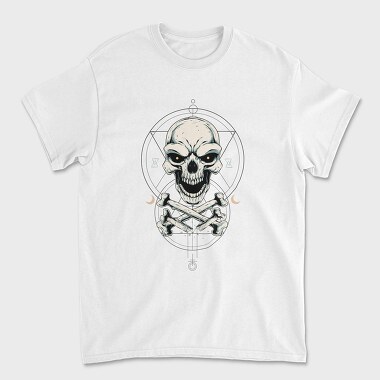 Skull Moon Ritual, Tricou Barbati (Unisex)