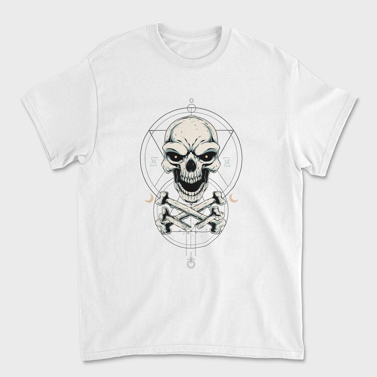 Skull Moon Ritual, Tricou Barbati (Unisex)