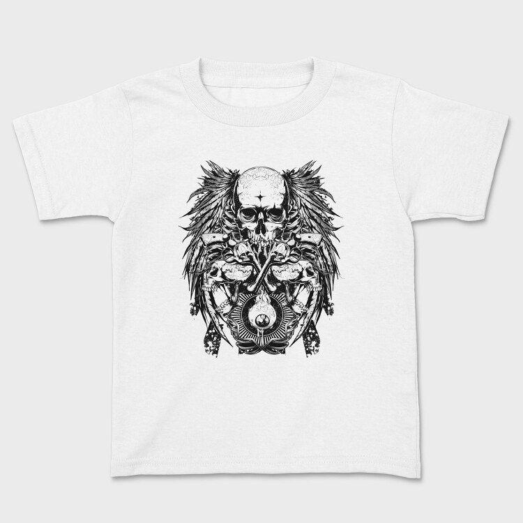 Skull Wings Guns, Tricou Copii