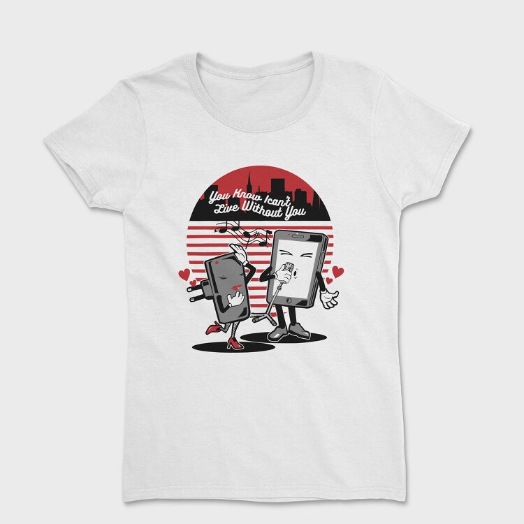 Smartphone Love Song, Tricou Femei