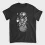 Space Coffee Astronaut, Tricou Barbati (Unisex)