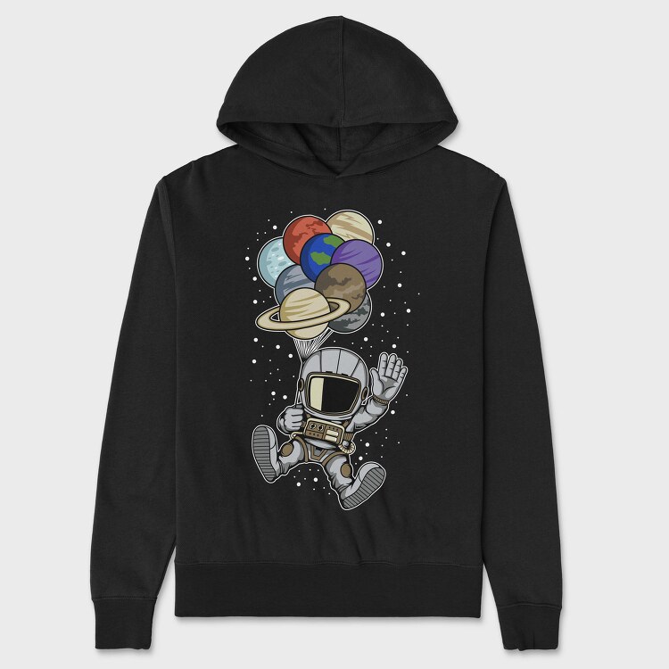 Space Explorer 1, Hanorac Oversize Barbati (Unisex)