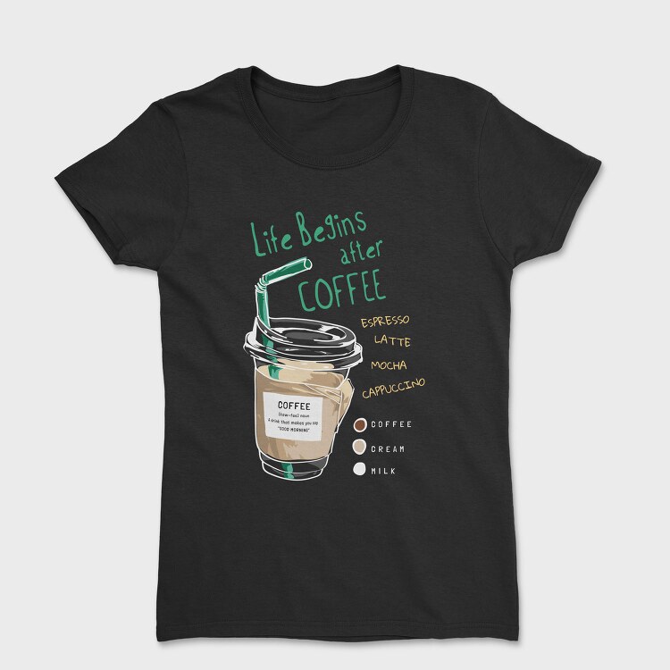 Coffee Good Morning, Tricou Femei