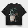 Coffee Good Morning, Tricou Oversize Barbati (Unisex)