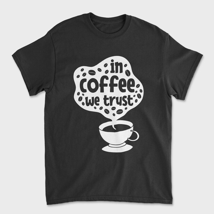 Coffee Trust Beans, Tricou Barbati (Unisex)