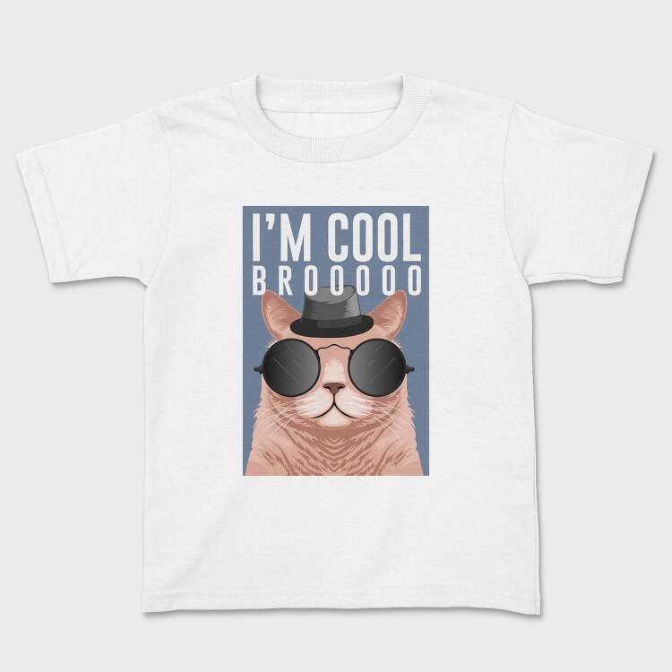 Cool Cat Bro, Tricou Copii